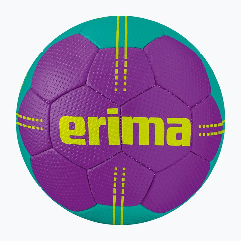 Детска хандбална топка ERIMA Pure Grip Junior purple/columbiaразмер 0