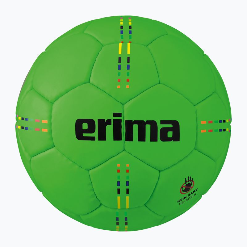 Хандбална топка ERIMA Pure Grip № 5 Wax-Free green размер 1