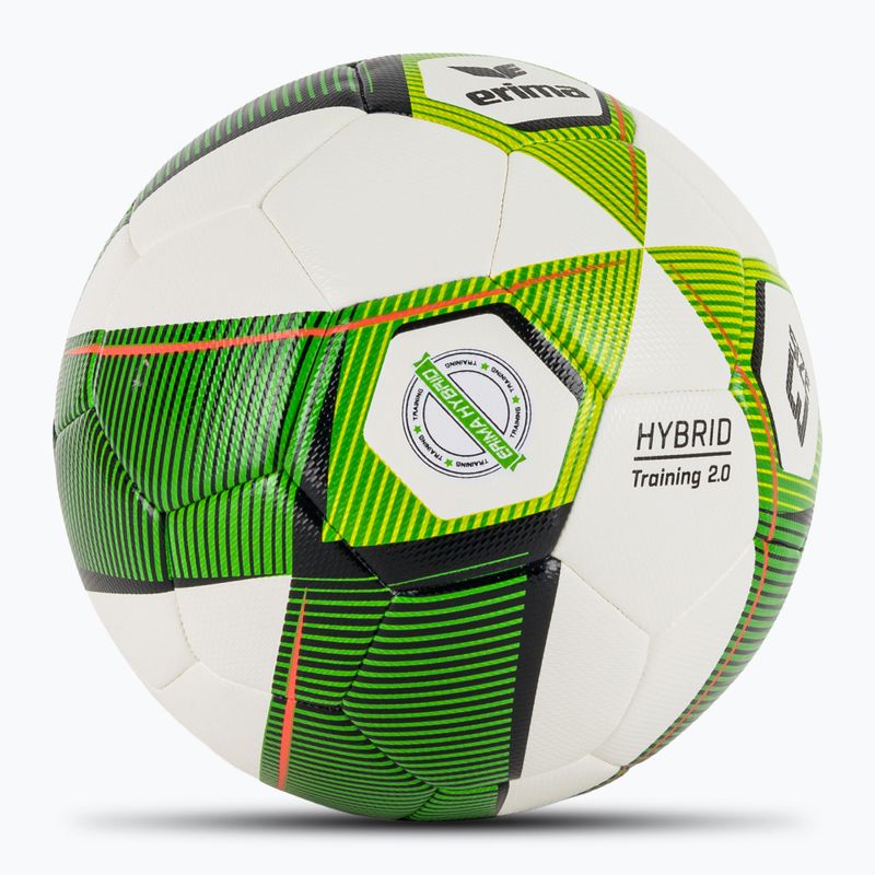ERIMA Hybrid Training 2.0 green/lime размер 3 футболни 2