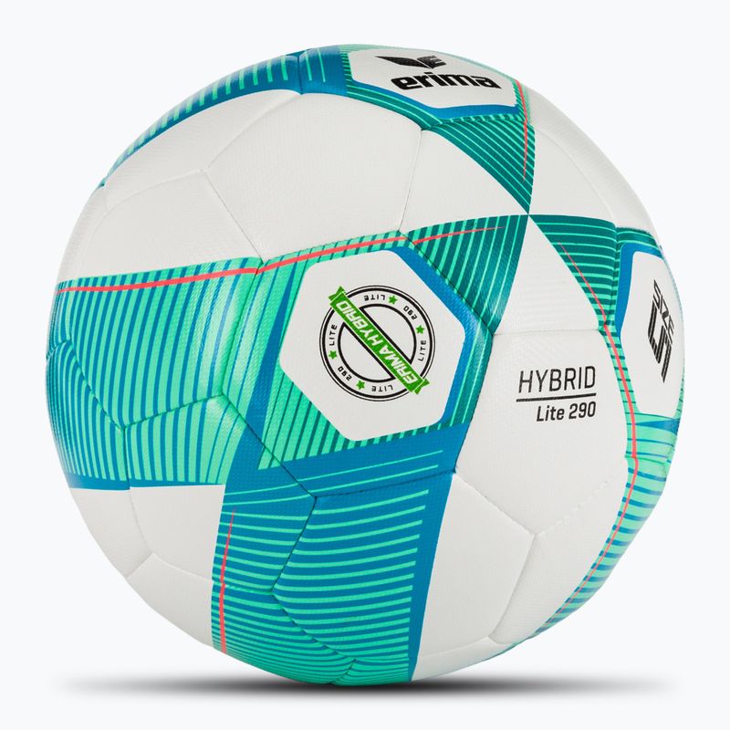 ERIMA Hybrid Lite 290 curacao/petrol футбол размер 5 2