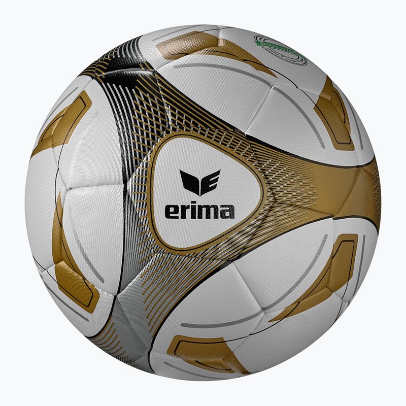 ERIMA Hybrid Training бял/златист футболен размер 5
