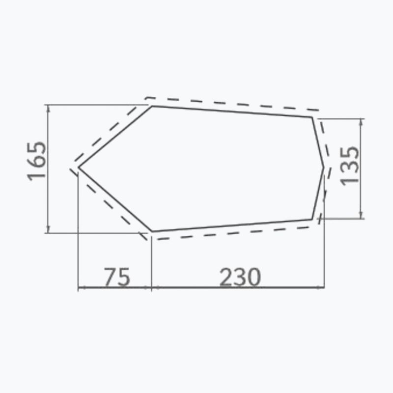 Под за палатка за рамо VAUDE FP Taurus 3P 2