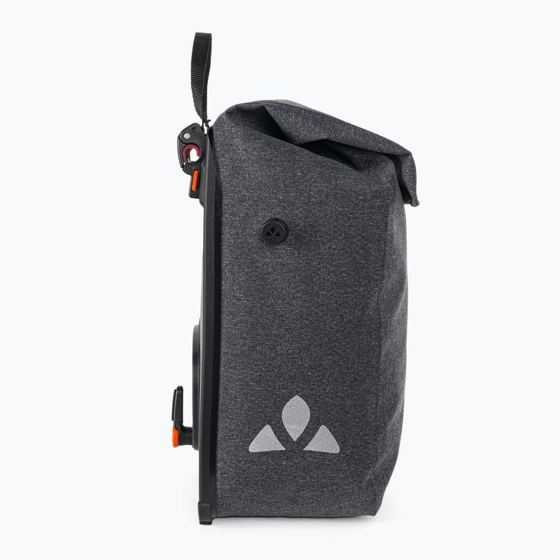 VAUDE ReCycle Pro Единичен багажник за велосипед с панерче черен 3