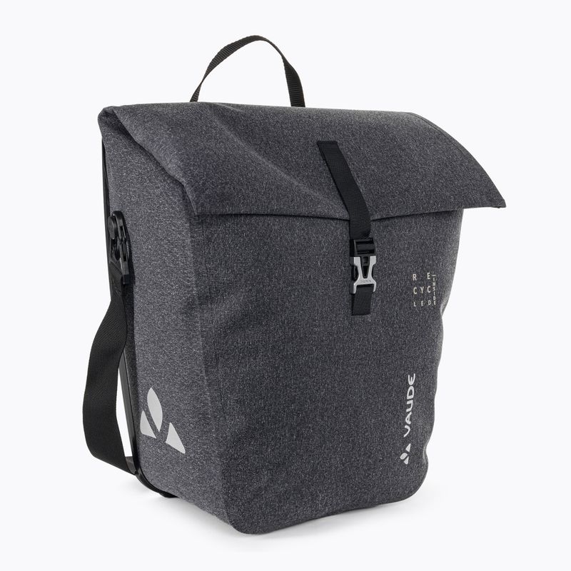 VAUDE ReCycle Pro Единичен багажник за велосипед с панерче черен 4
