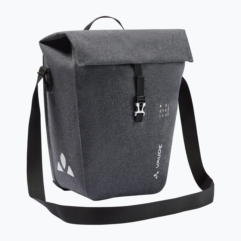 VAUDE ReCycle Pro Единичен багажник за велосипед с панерче черен 6