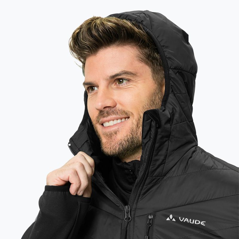Мъжко хибридно яке VAUDE Sesvenna IV черно 3