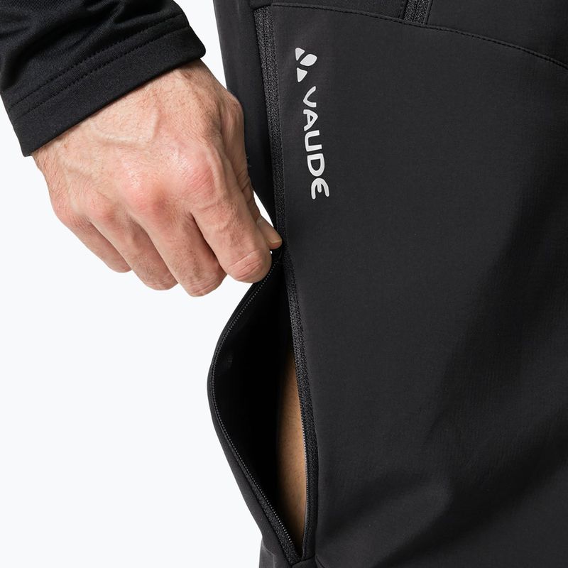 Мъжки софтшел панталони VAUDE Larice IV black uni 4