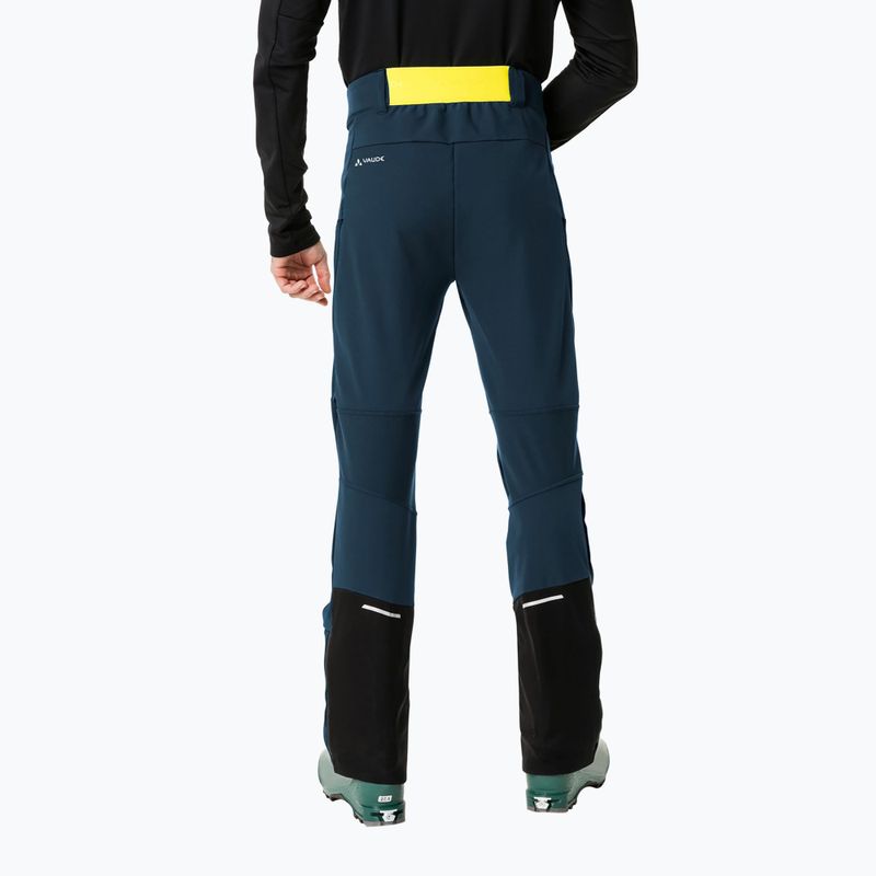 Мъжки софтшел панталони VAUDE Larice IV dark sea uni 2