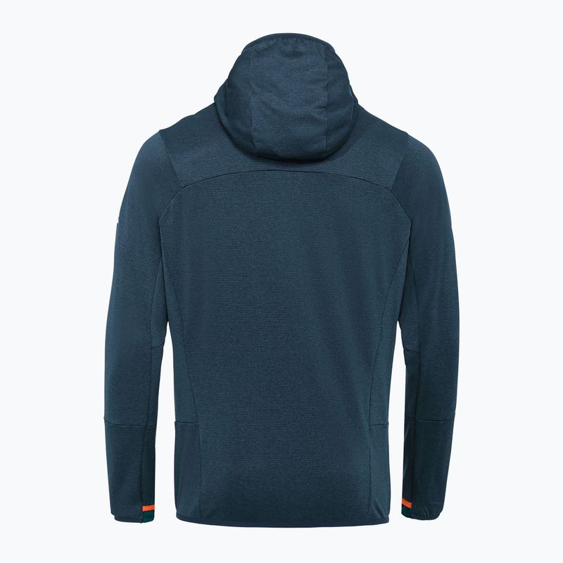 Мъжки суитшърт VAUDE Monviso Fleece II dark sea/green 6