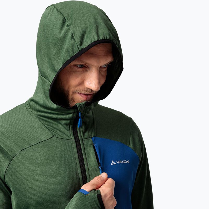 Мъжки суитшърт VAUDE Monviso Fleece II woodland 3