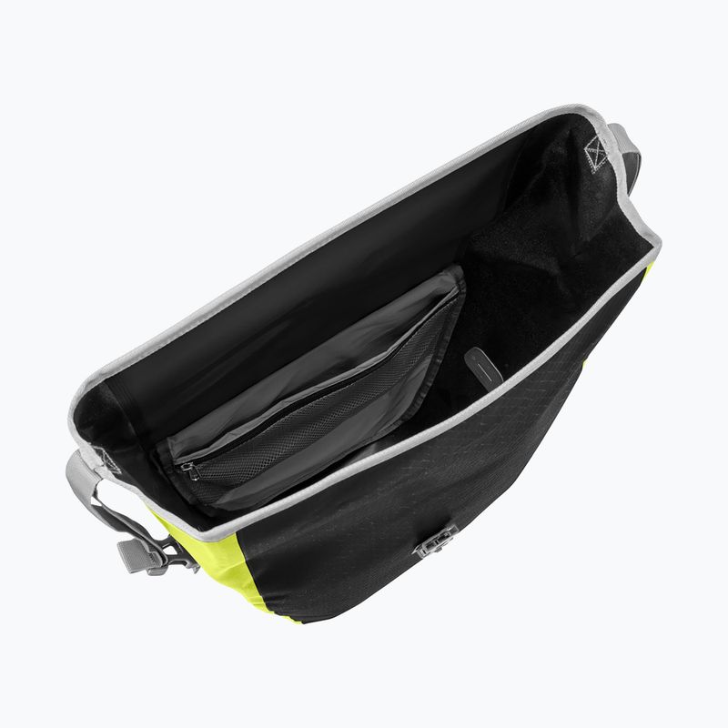 VAUDE Aqua Back Print Single 24 l черни/ярко зелени каси за велосипед за багажници 4