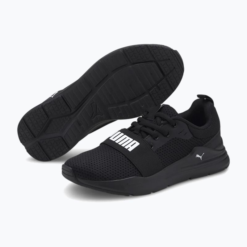 Детски обувки Puma Wired Run Jr puma black/puma white 8