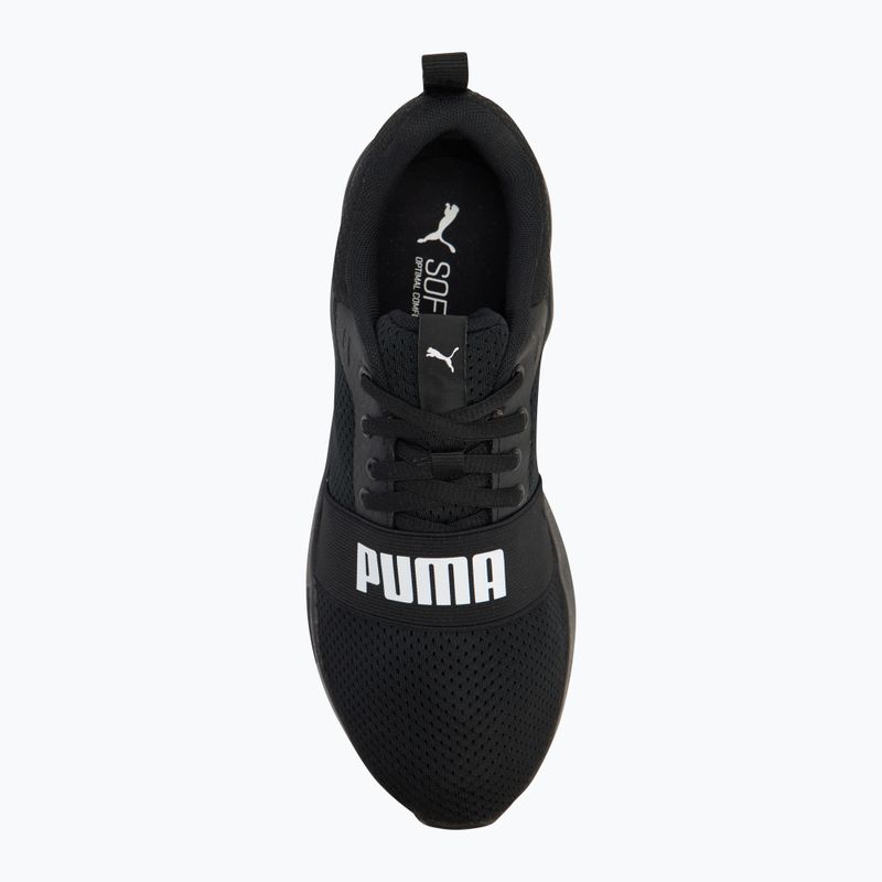 Детски обувки Puma Wired Run Jr puma black/puma white 5