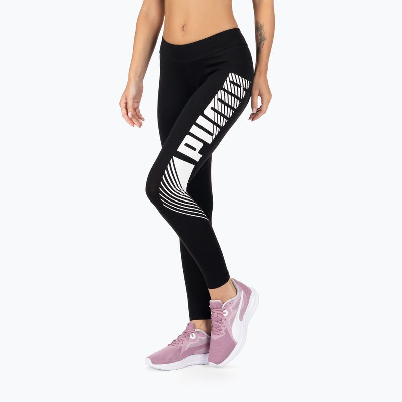 Дамски клинове за тренировка PUMA Essentials Graphic black 586875_01