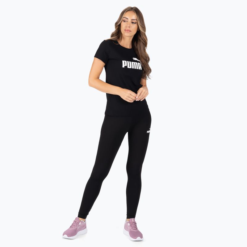 Тренировъчна тениска за жени PUMA ESS Logo Tee black 586774_01 2