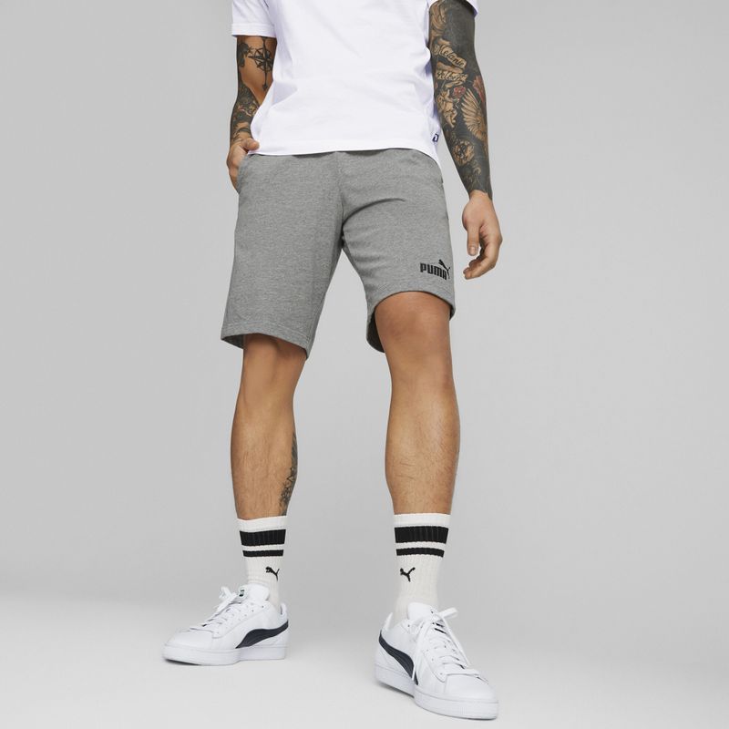 Мъжки къси панталони PUMA Ess Jersey medium gray heather 3