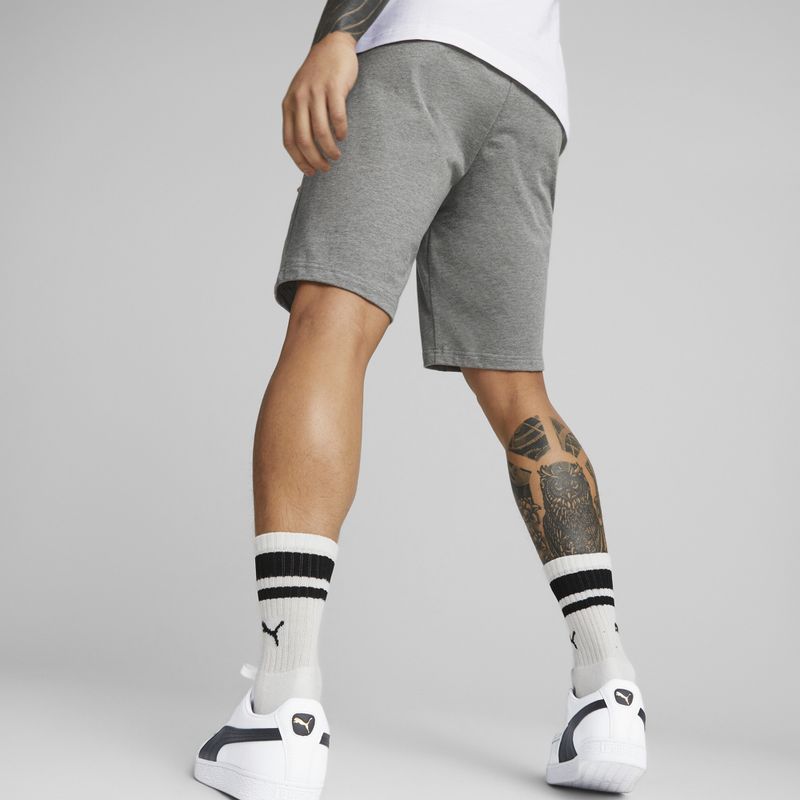 Мъжки къси панталони PUMA Ess Jersey medium gray heather 5