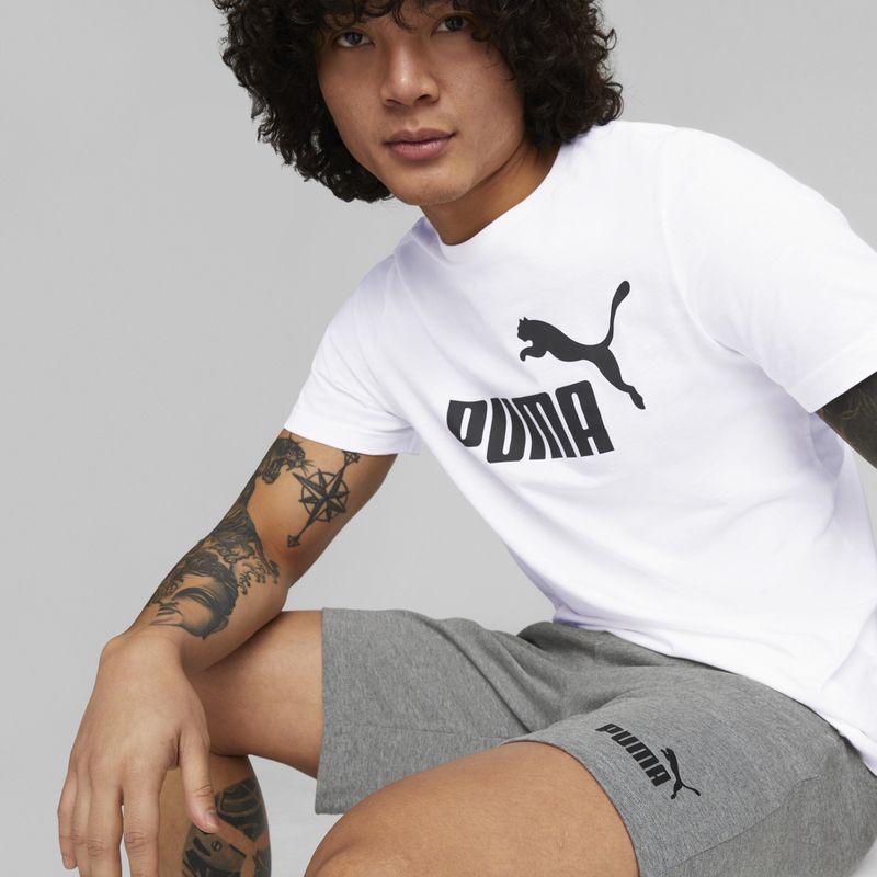 Мъжки къси панталони PUMA Ess Jersey medium gray heather 6