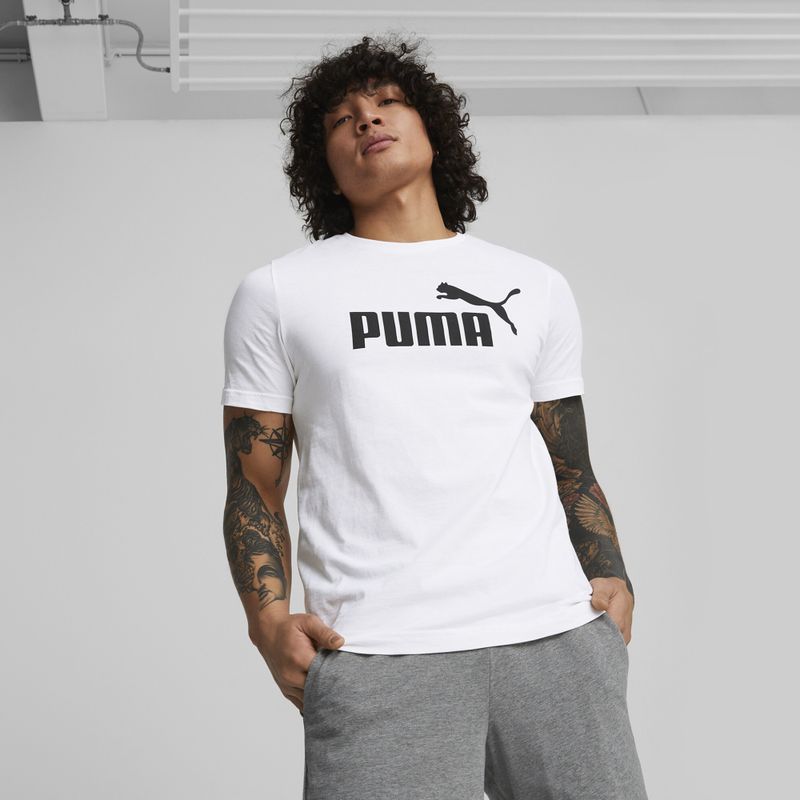 Мъжки потник с логото на PUMA puma white 3