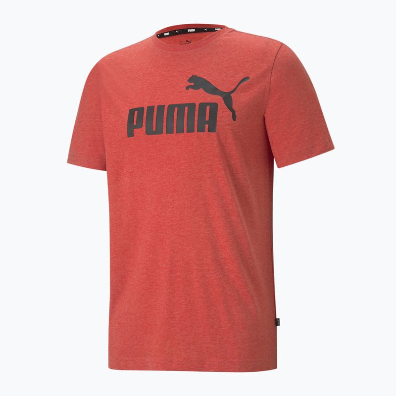 Мъжка тениска PUMA Essentials Heather Tee high risk red 4