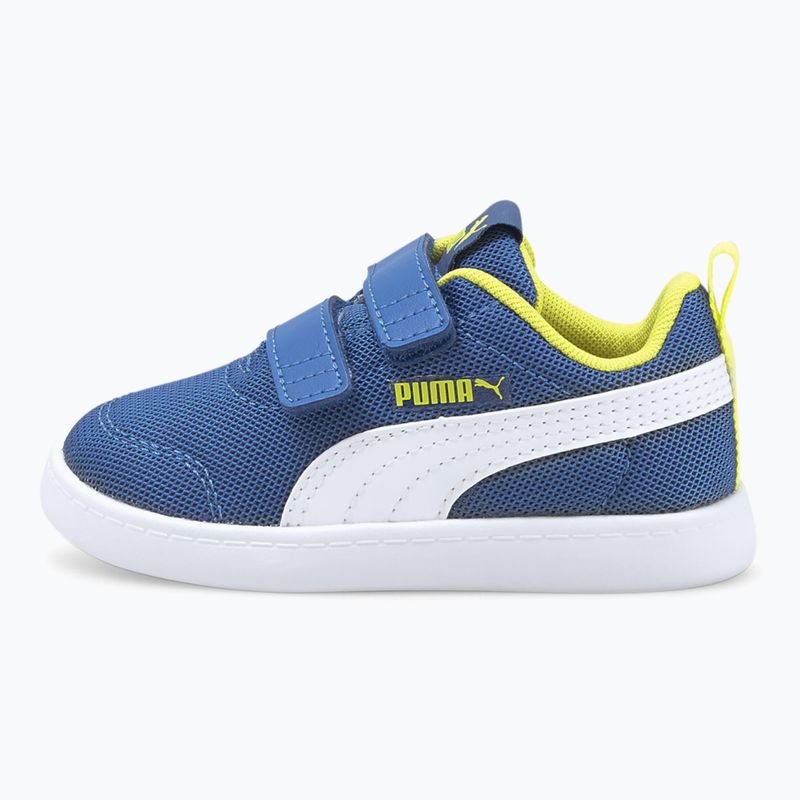 Детски обувки PUMA Courtflex v2 Mesh V Inf star shappire/puma white 9