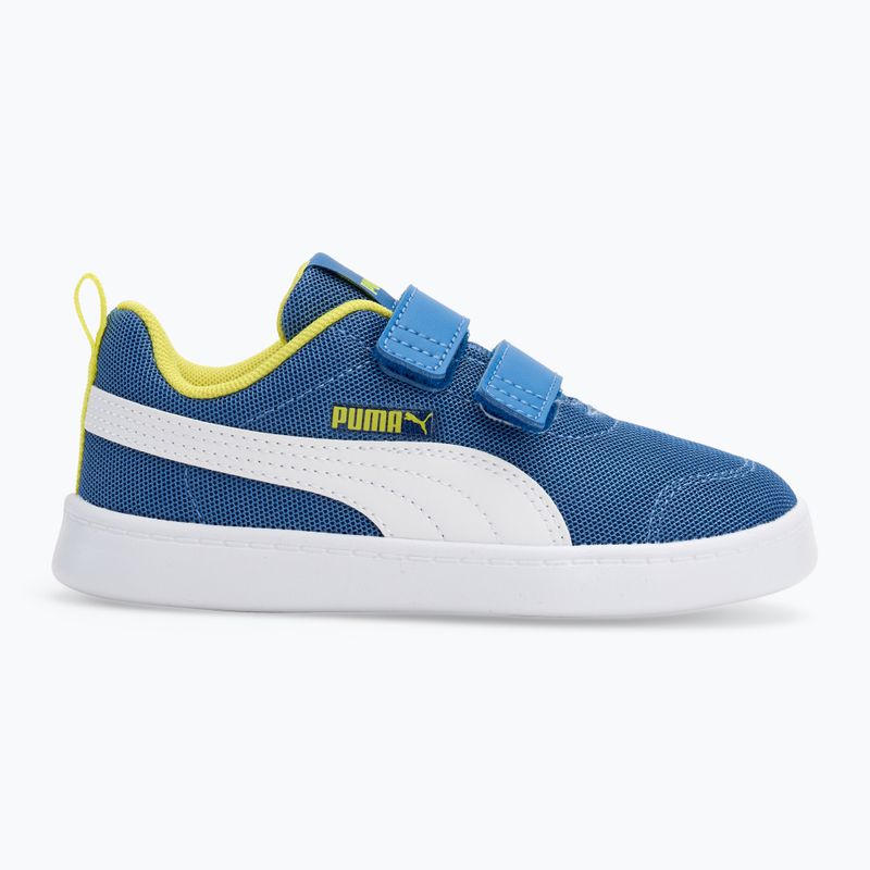 Детски обувки PUMA Courtflex v2 Mesh V Inf star shappire/puma white 2