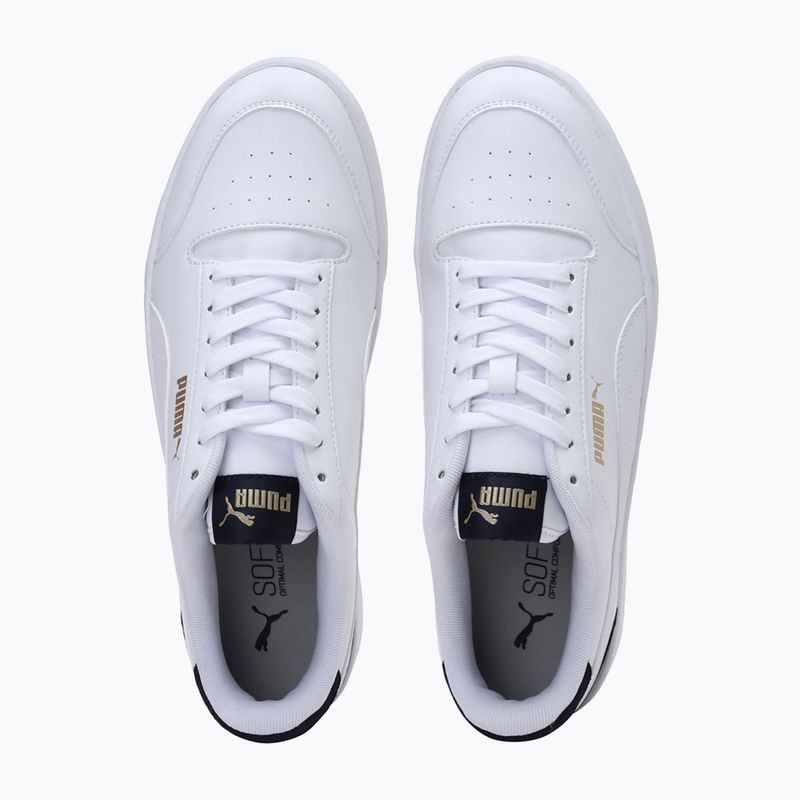 Обувки PUMA Shuffle puma white/puma white/peacoat/puma team gold 6
