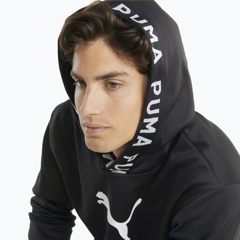 Мъжки суитшърт за тренировки PUMA Train Power Fleece Hoodie puma black 4