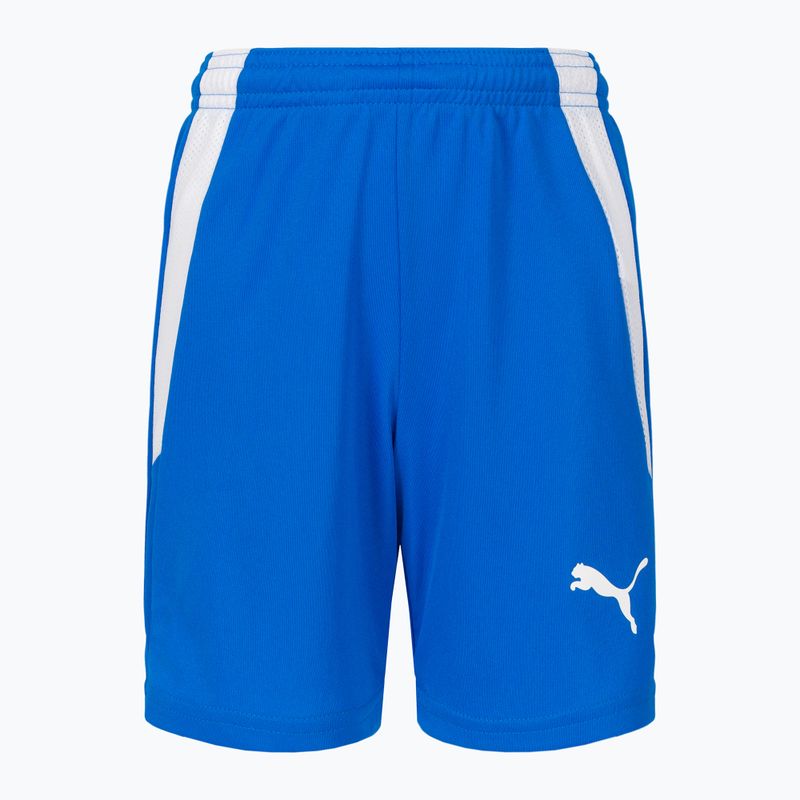Детски футболни шорти PUMA Teamliga тъмносини 70493102
