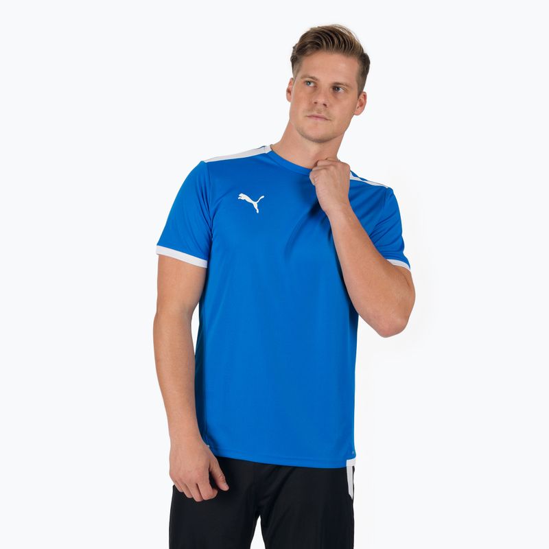 Мъжка футболна фланелка Puma Teamliga Jersey blue 704917