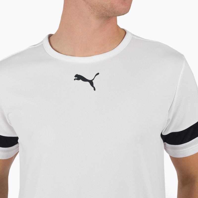 Мъжка футболна фланелка PUMA teamRISE Jersey white 704932_04 4