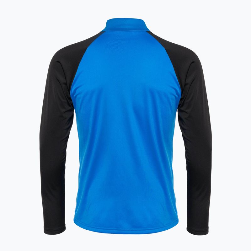 Мъжка футболна фланелка PUMA Teamliga 1/4 Zip Top blue 657236 02 2