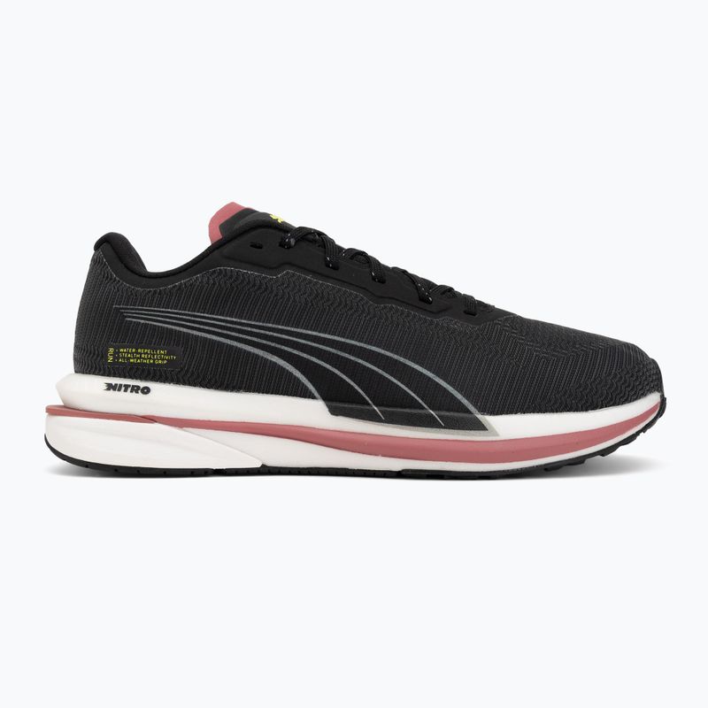 Дамски обувки за бягане Puma Velocity Nitro WTR black/silver/yellow 2
