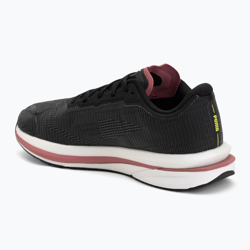 Дамски обувки за бягане Puma Velocity Nitro WTR black/silver/yellow 3