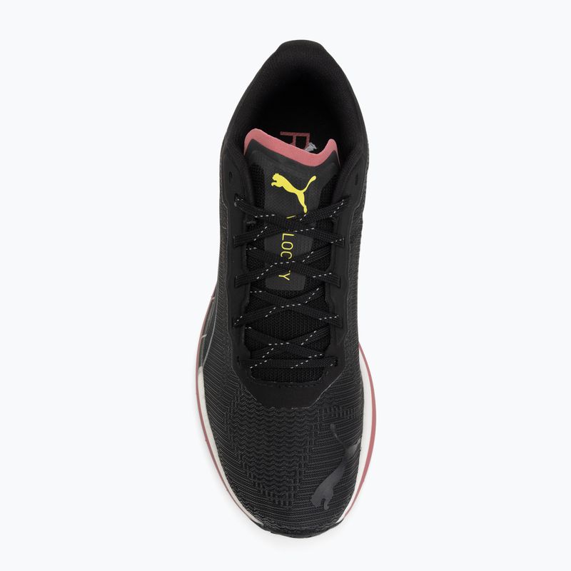 Дамски обувки за бягане Puma Velocity Nitro WTR black/silver/yellow 5