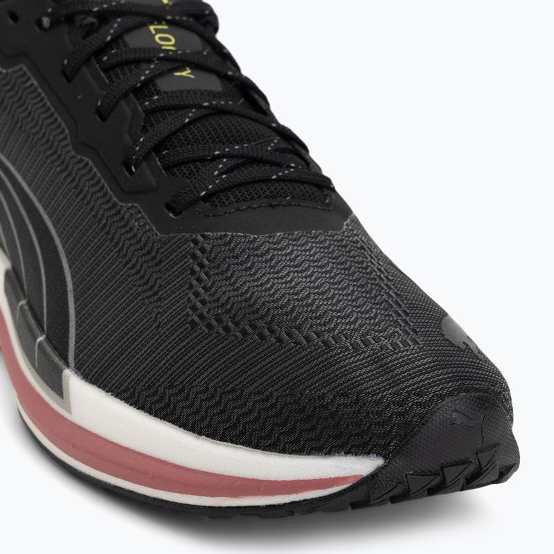 Дамски обувки за бягане Puma Velocity Nitro WTR black/silver/yellow 7