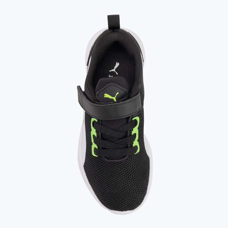 Детски обувки PUMA Flyer Runner V PS green flash/puma white 5