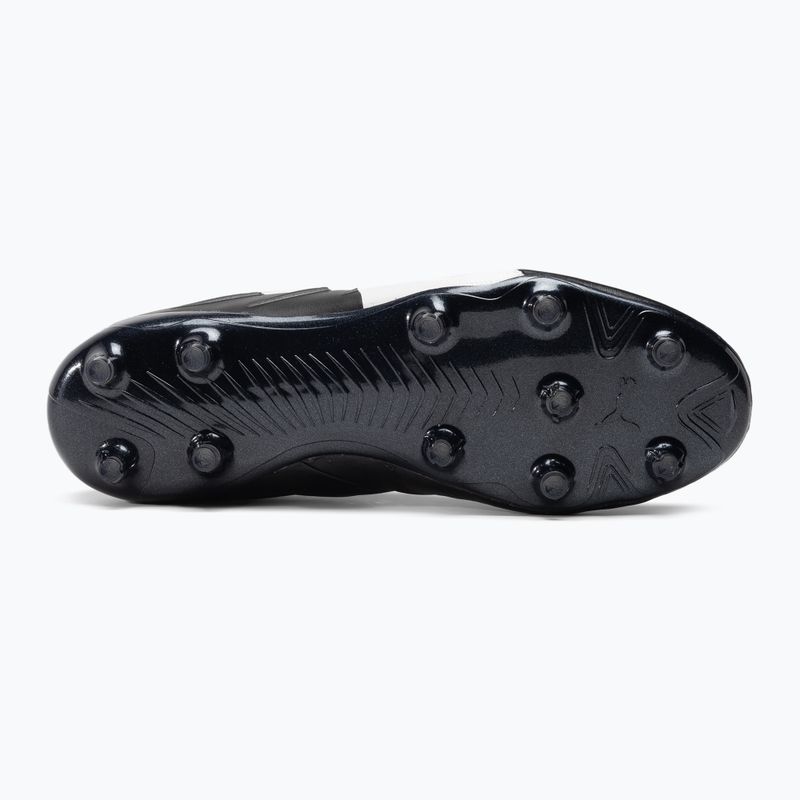 PUMA King Platinum 21 FG/AG мъжки футболни обувки в черно и бяло 106478 01 5