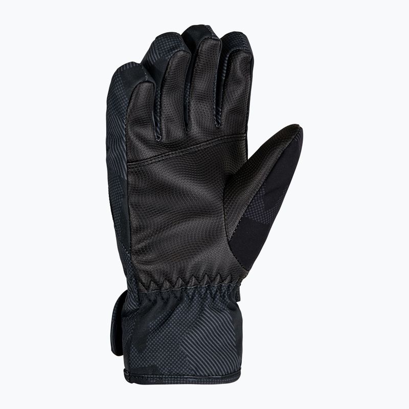 Детски скиорски ръкавици Ziener Leif-Z GTX black/gray ink camo 3