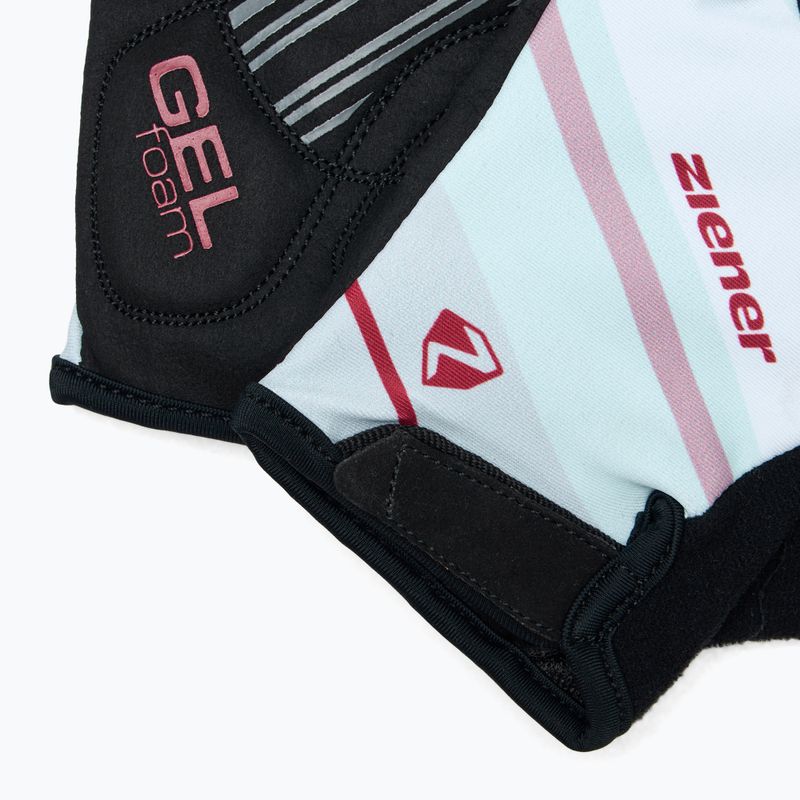 Дамски ръкавици за колоездене ZIENER MTB Crizy Lady GELfoam sangria red 4