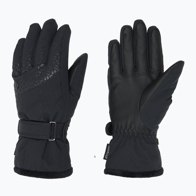 Дамски скиорски ръкавици ZIENER Kasa black