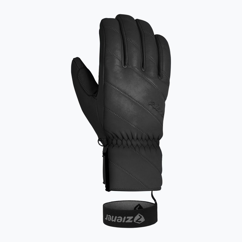 Дамски скиорски ръкавици ZIENER Kuma Aquashield black 8