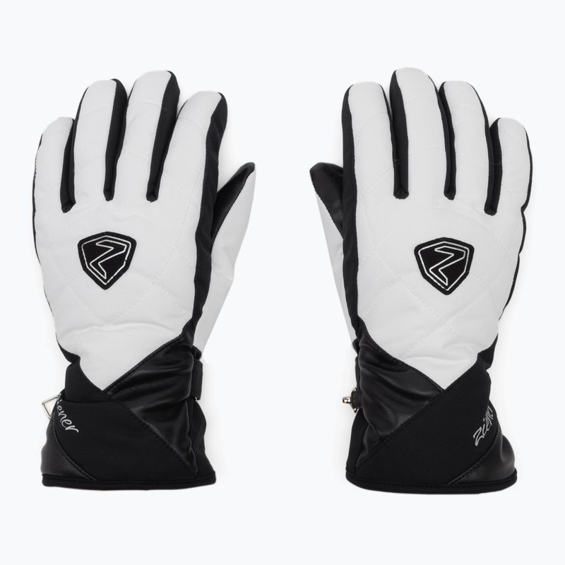 Дамски ски ръкавици ZIENER Kamea GTX white 801198 3