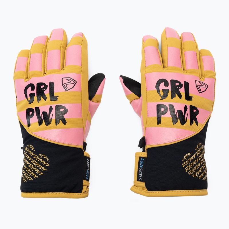 Детски ски ръкавици ZIENER Liwa AS PR pink 801997 2