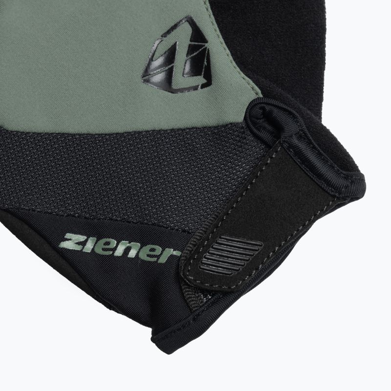 Мъжки ръкавици за колоездене Ziener MTB Collby Gel green stone 4
