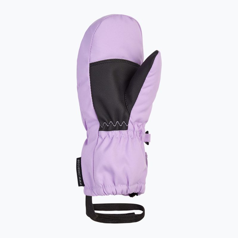 Детски скиорски ръкавици ZIENER LE Zoo Minis sweet lilac 3