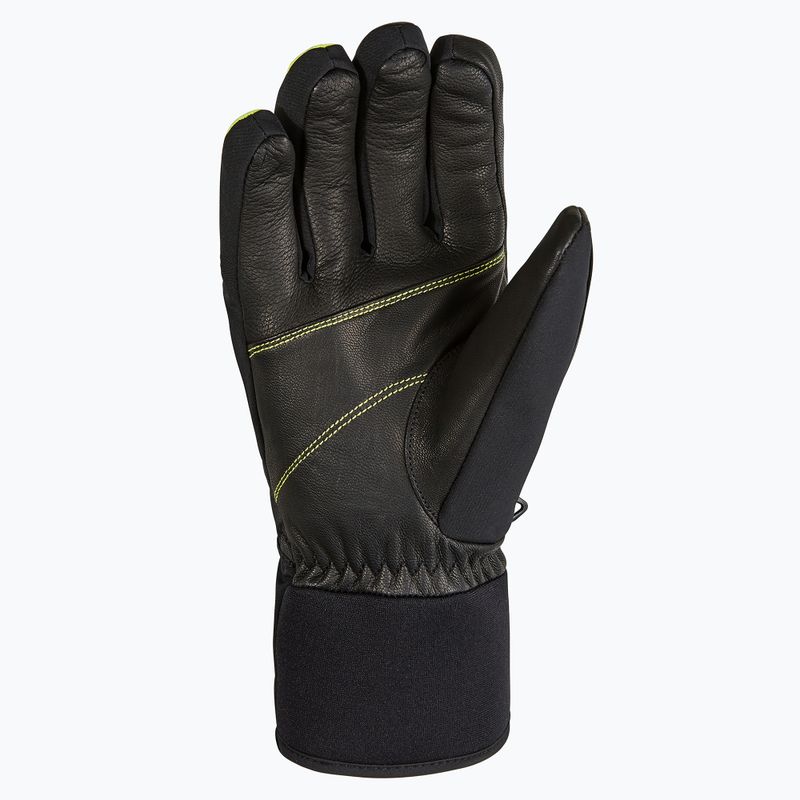 Мъжки скиорски ръкавици ZIENER Glyxus AS bitter/lemon 3