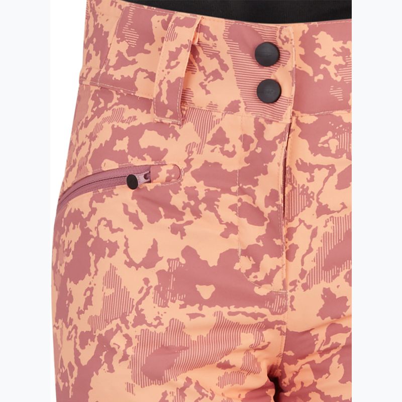 Детски скиорски панталони ZIENER Alin rose blossom camo 3