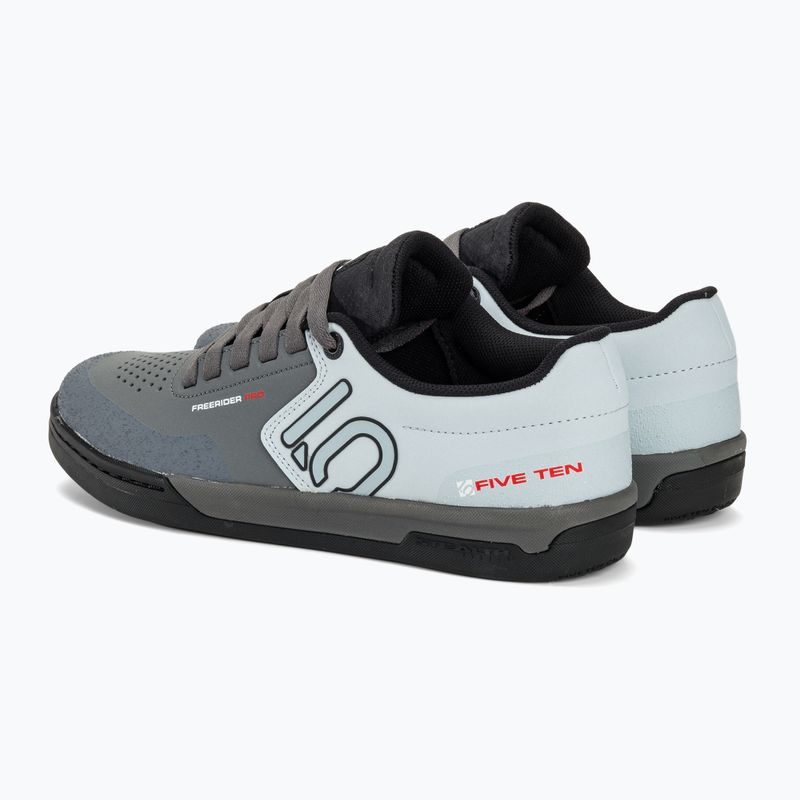 Мъжки обувки за колоездене с платформа adidas FIVE TEN Freerider Pro grey five/ftwr white/halo blue 4