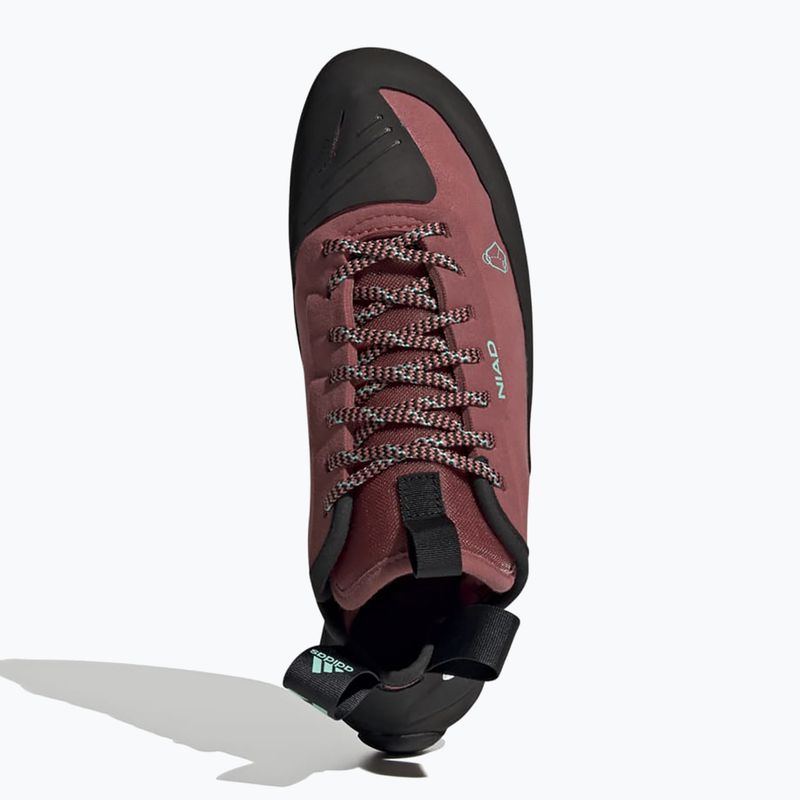 Мъжки обувки за катерене adidas Five Ten Niad Lace core black/crew red/acid mint 12